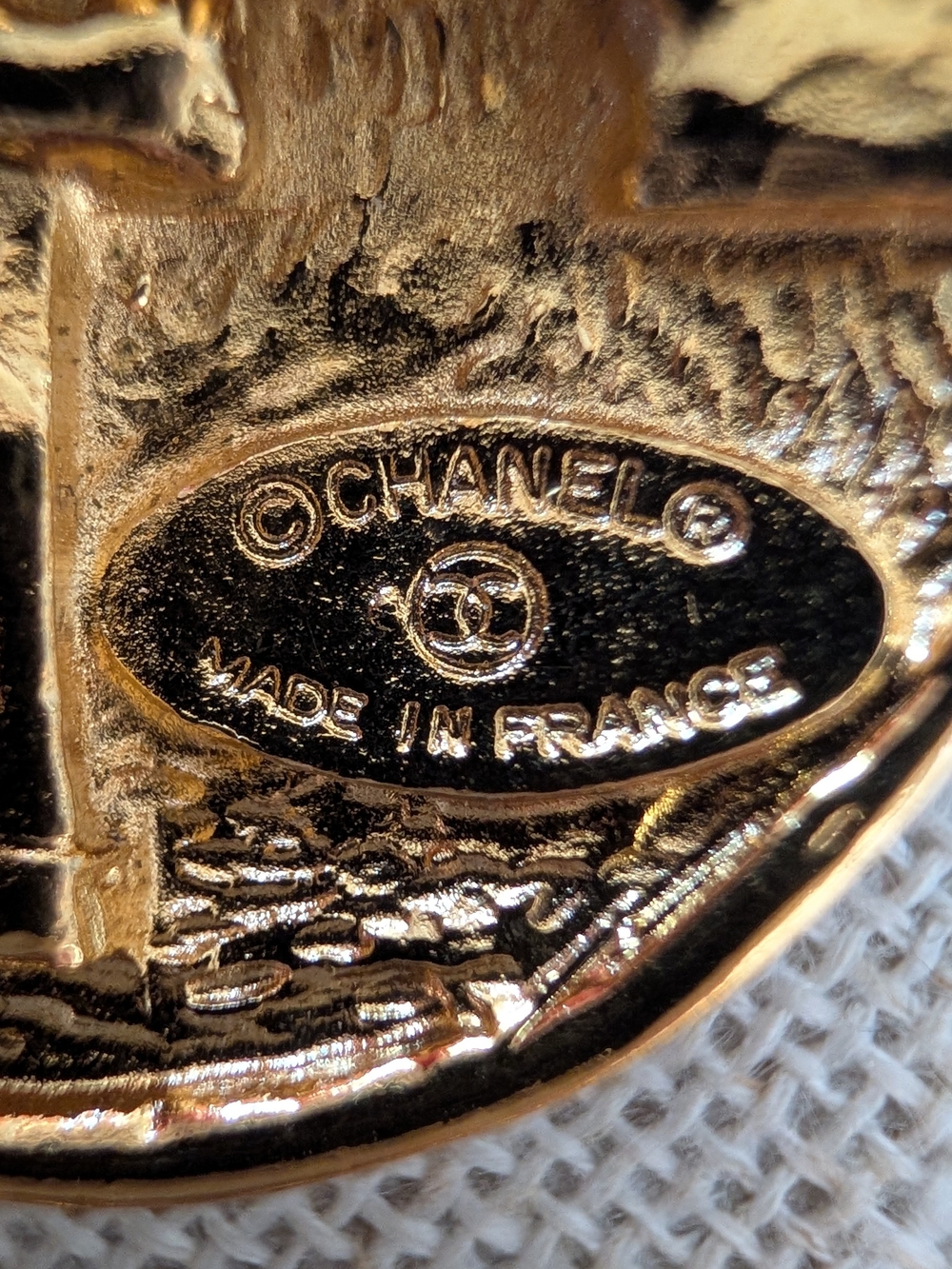 Chanel 31 Rue Cambon Paris Double Chain Logo Belt Necklace - Gold - Picture 4 of 6
